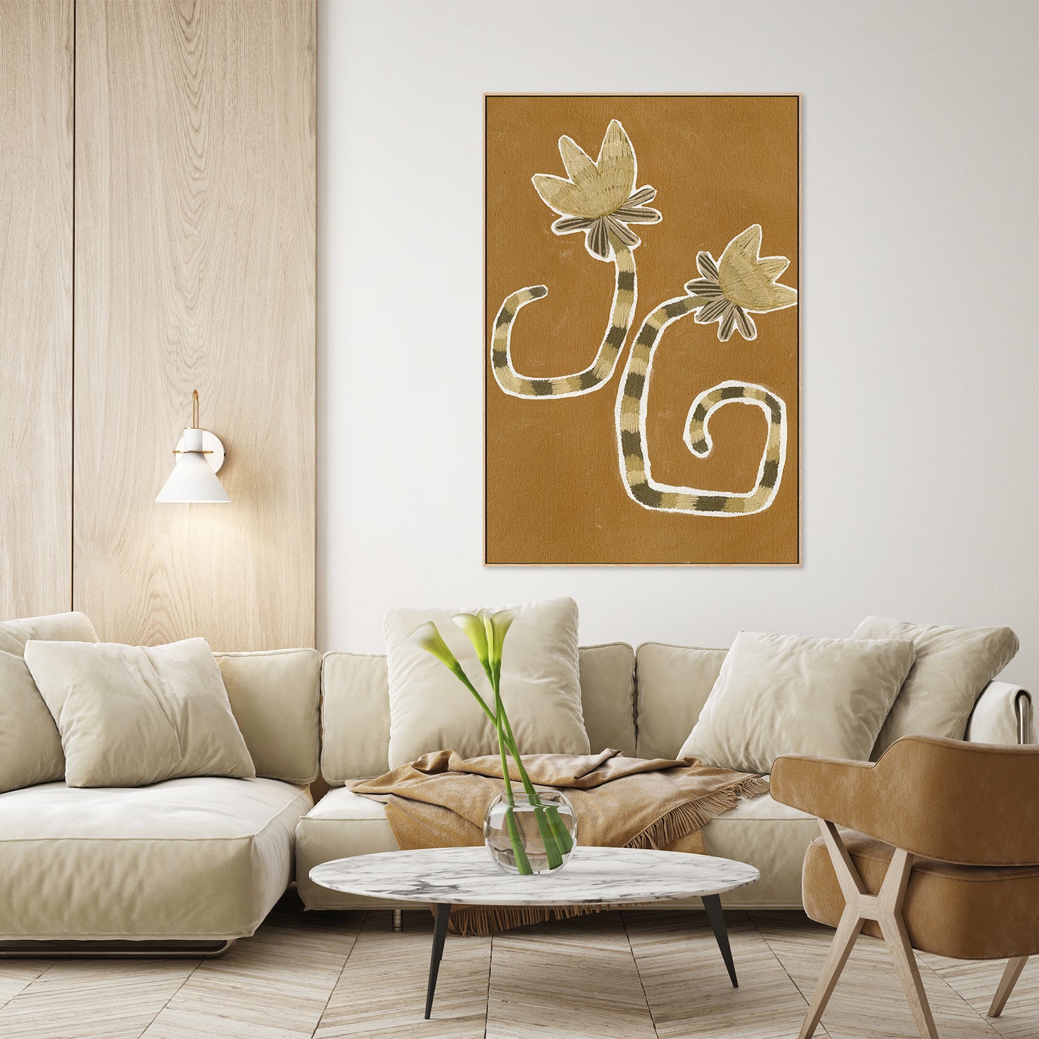 wall-art-print-canvas-poster-framed-Delicate Bloom 8-8
