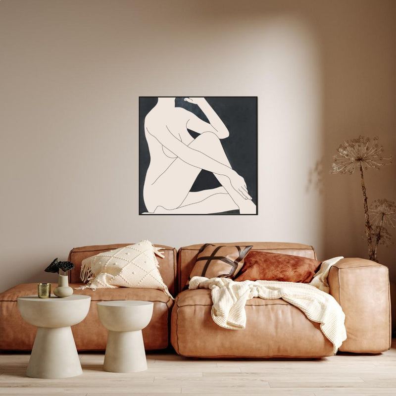wall-art-print-canvas-poster-framed-Delicate Woman-by-Roberto Moro Art-Gioia Wall Art