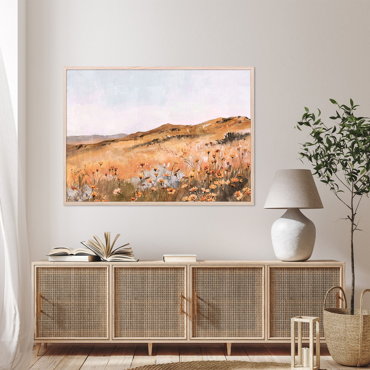 wall-art-print-canvas-poster-framed-Desert Dreams, Style B-8