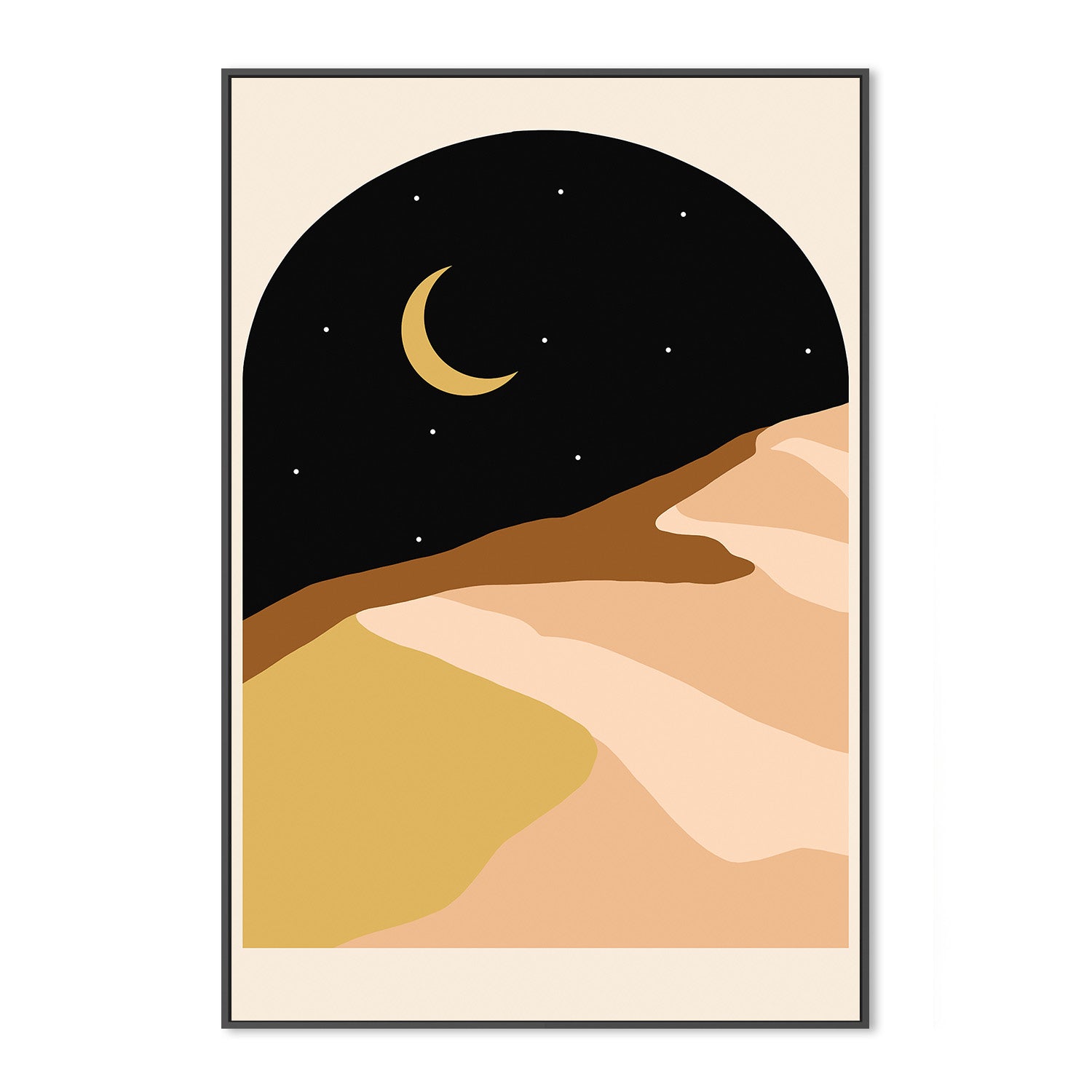 wall-art-print-canvas-poster-framed-Desert Nights-3