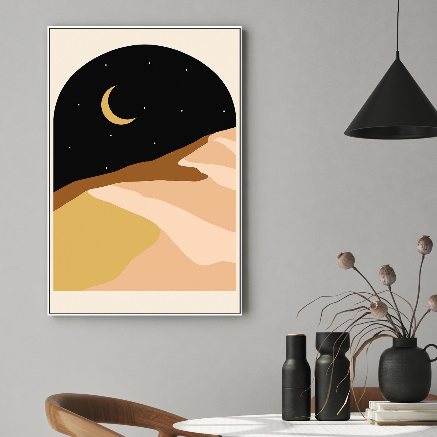 wall-art-print-canvas-poster-framed-Desert Nights-7