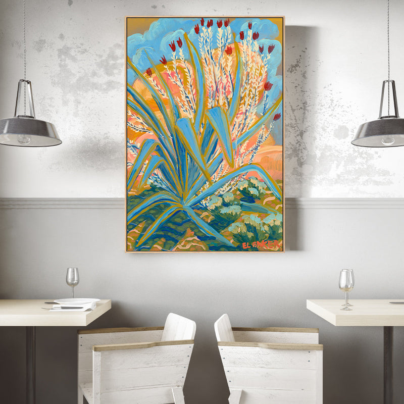 wall-art-print-canvas-poster-framed-Desert Plant , By Eleanor Baker-2