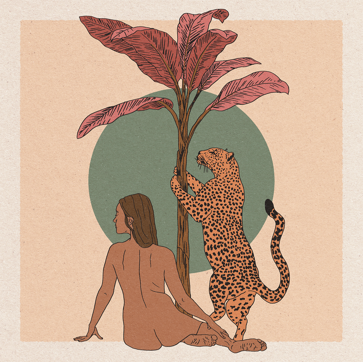 wall-art-print-canvas-poster-framed-Desert Queen , By Cai & Jo-1