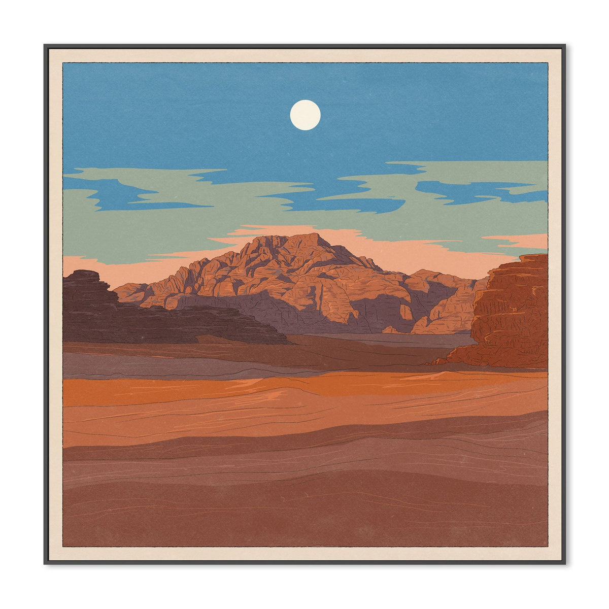 wall-art-print-canvas-poster-framed-Desert Sands , By Cai & Jo-3