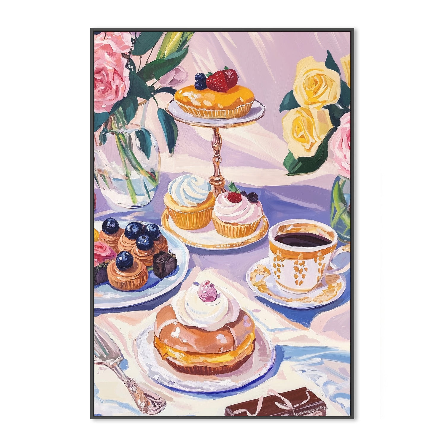 wall-art-print-canvas-poster-framed-Dessert Table-3