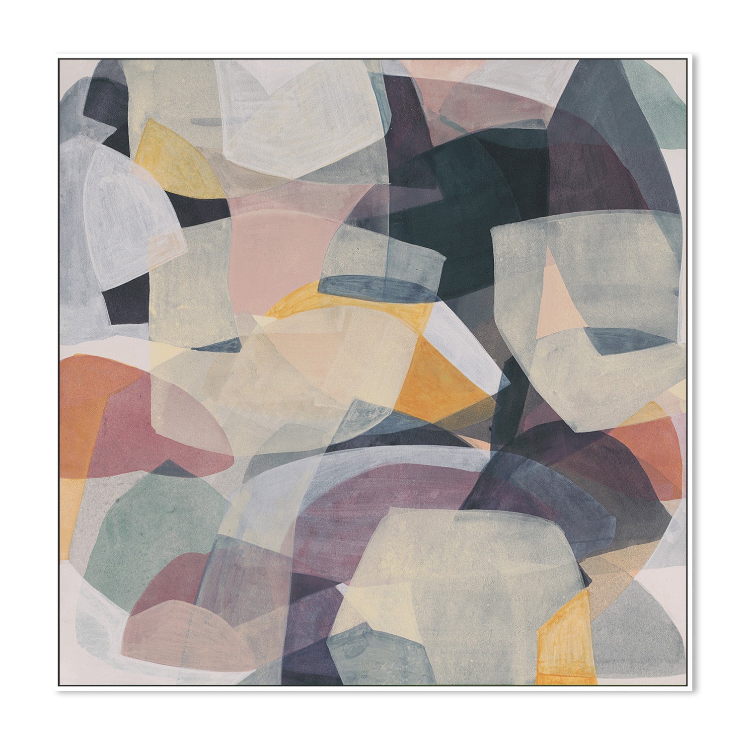 wall-art-print-canvas-poster-framed-Distorted Harmony, Style A-5