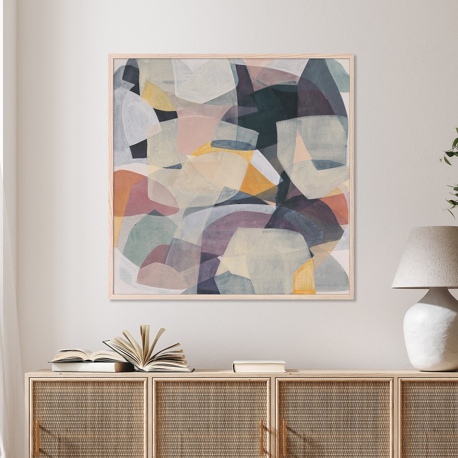wall-art-print-canvas-poster-framed-Distorted Harmony, Style A-7