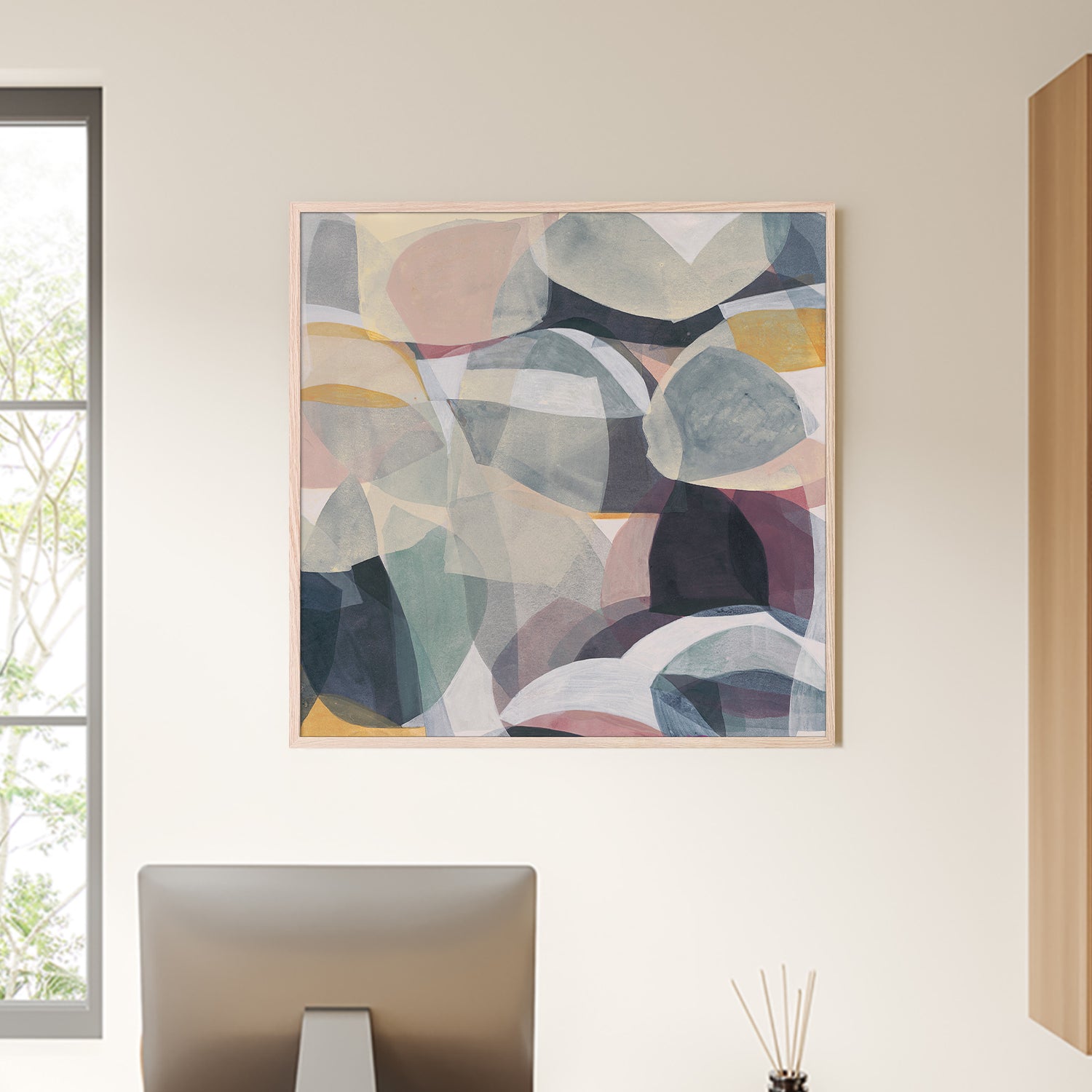 wall-art-print-canvas-poster-framed-Distorted Harmony, Style B-7