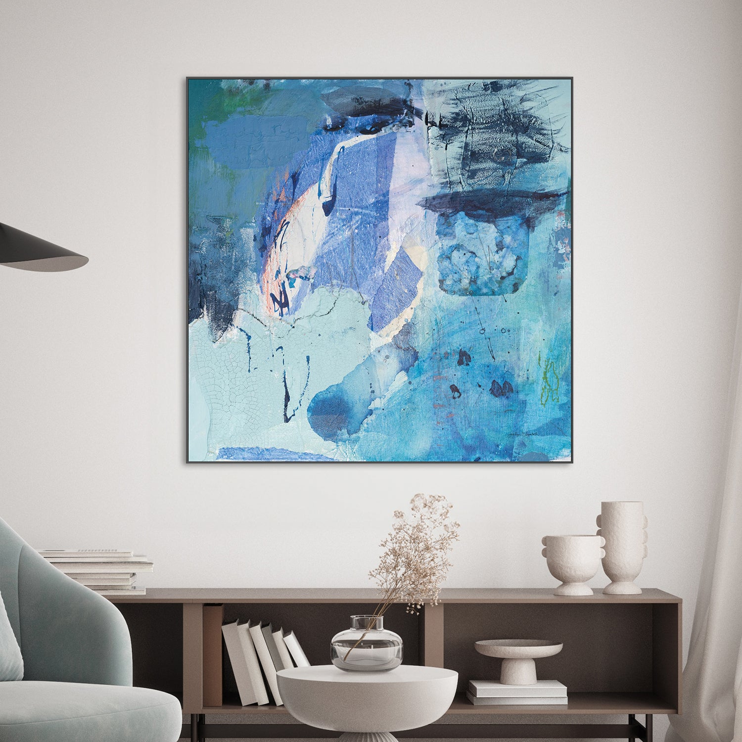 wall-art-print-canvas-poster-framed-Dive Into the Ocean, Style A-2