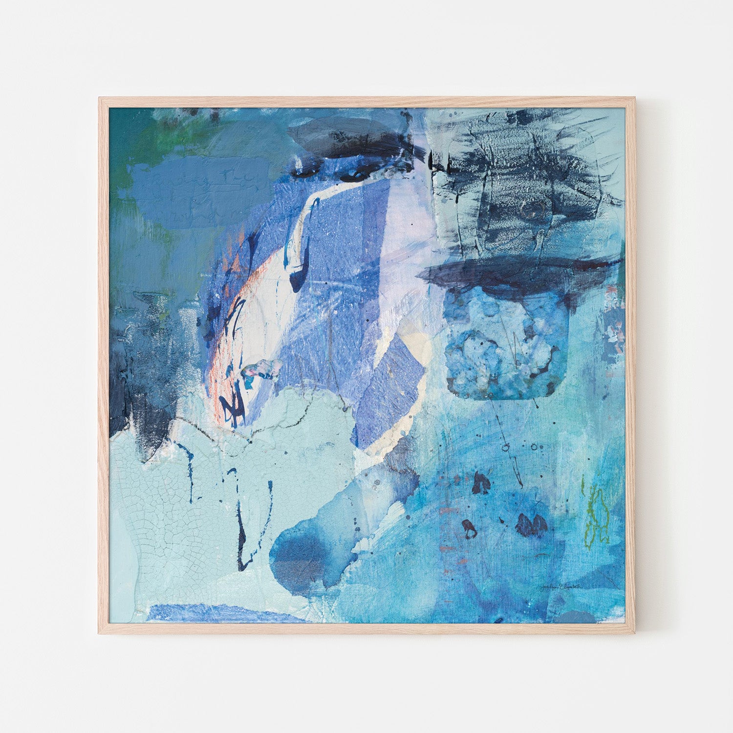 wall-art-print-canvas-poster-framed-Dive Into the Ocean, Style A-6