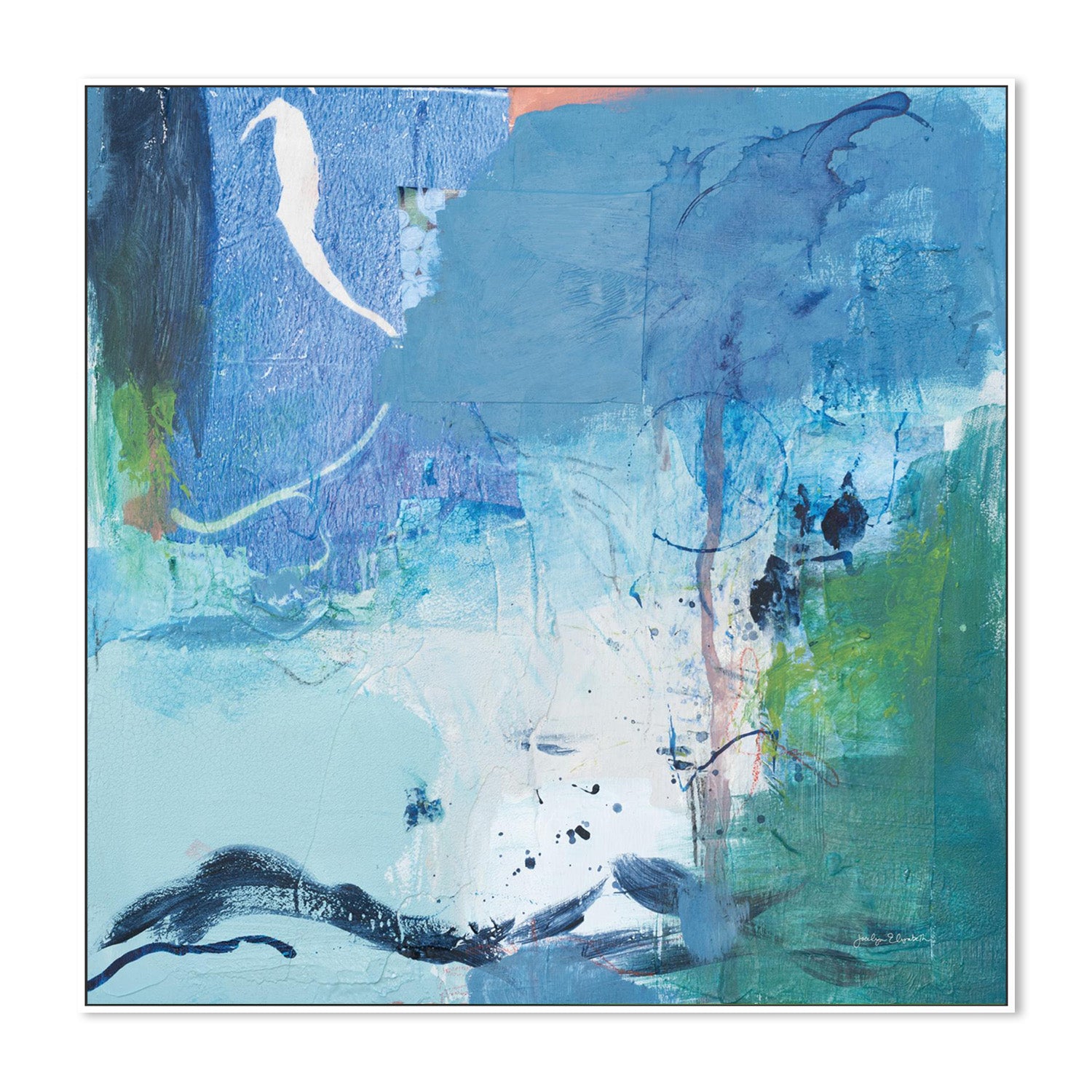 wall-art-print-canvas-poster-framed-Dive Into the Ocean, Style B-5