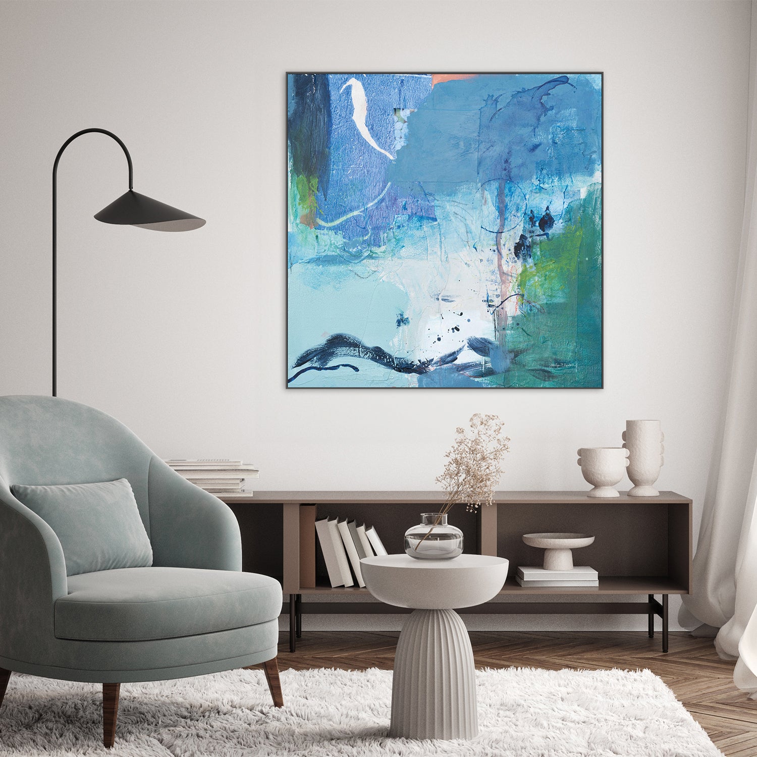 wall-art-print-canvas-poster-framed-Dive Into the Ocean, Style B-9