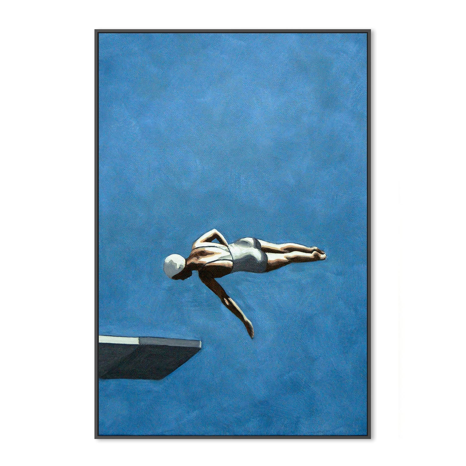 wall-art-print-canvas-poster-framed-Diver In Dark Sky , By Sarah Morrissette-3