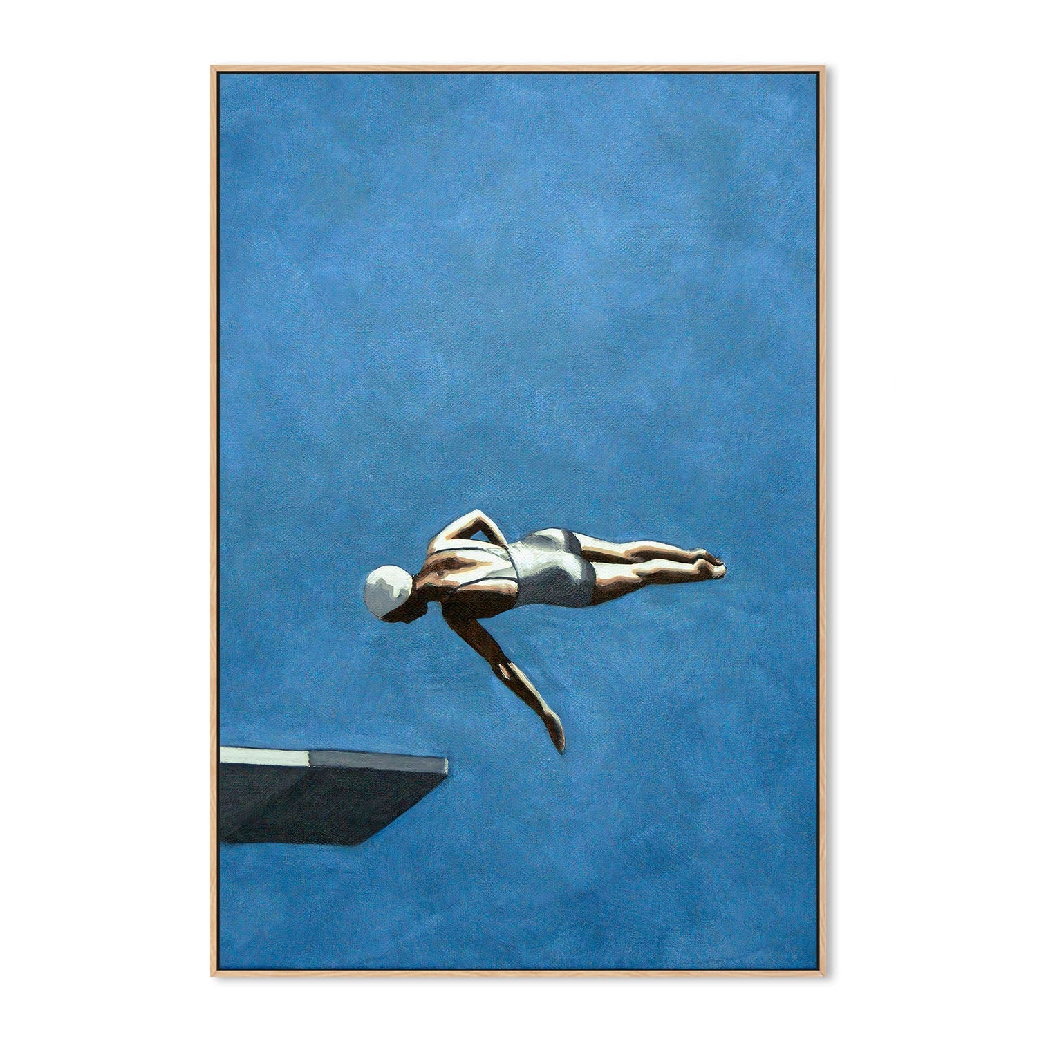 wall-art-print-canvas-poster-framed-Diver In Dark Sky , By Sarah Morrissette-4