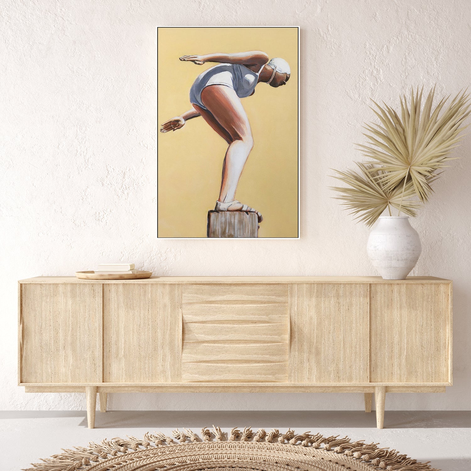 wall-art-print-canvas-poster-framed-Diver On Post , By Sarah Morrissette-7