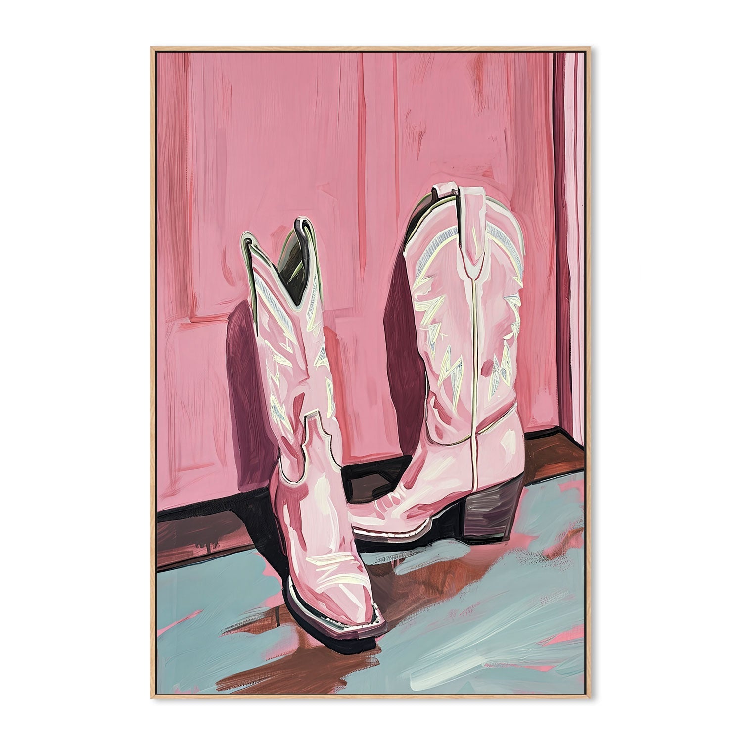 wall-art-print-canvas-poster-framed-Door Boots , By Lady Hana-4