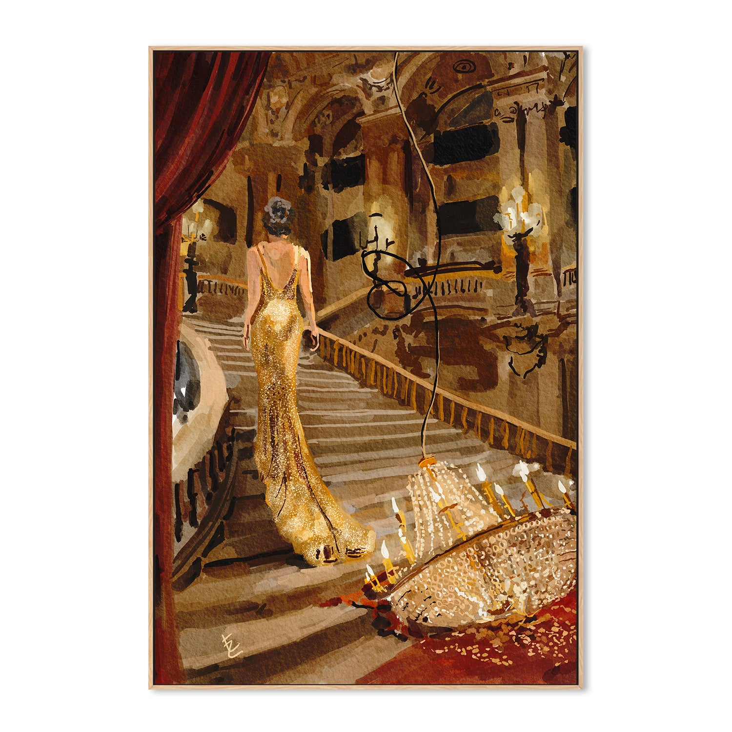 wall-art-print-canvas-poster-framed-Drama in the Opera-4