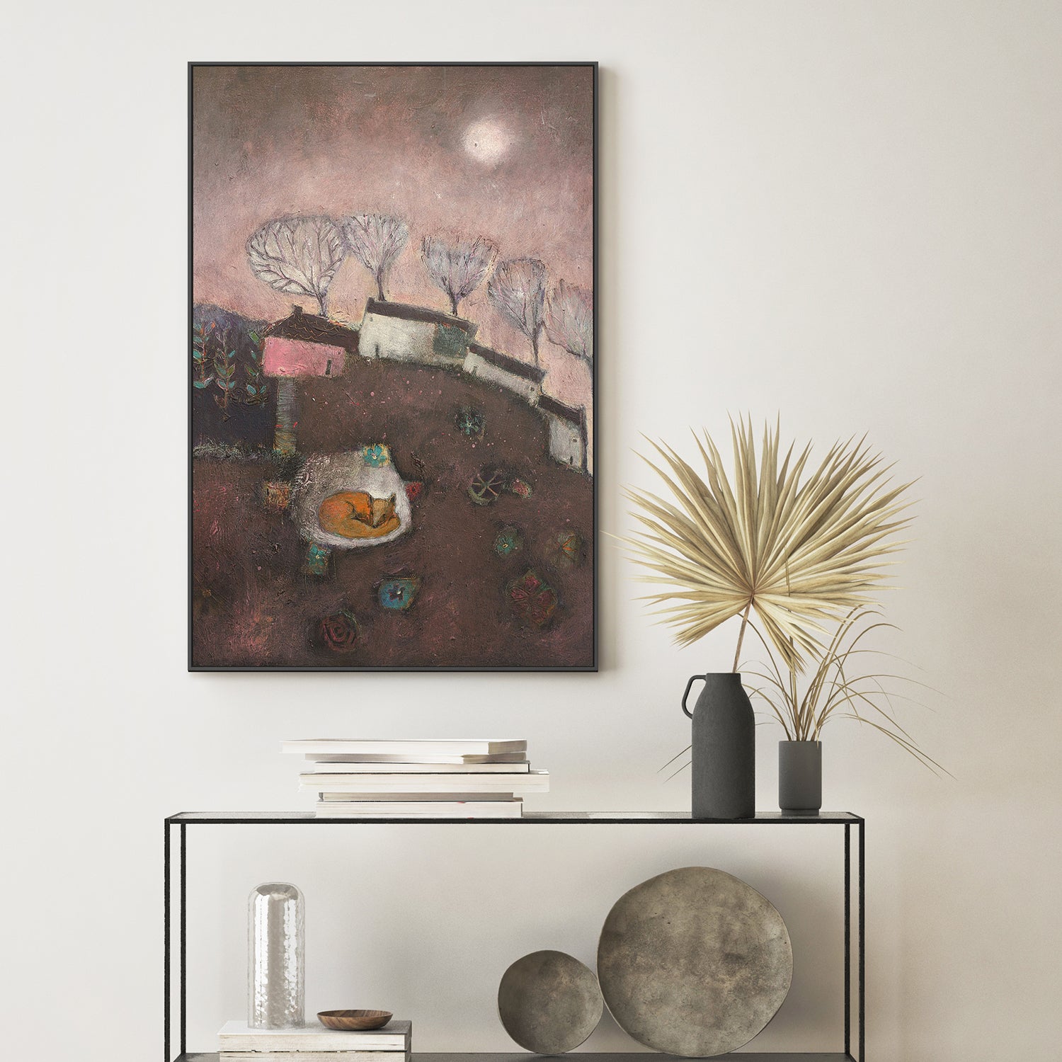 wall-art-print-canvas-poster-framed-Dream Beneath the Moon-7