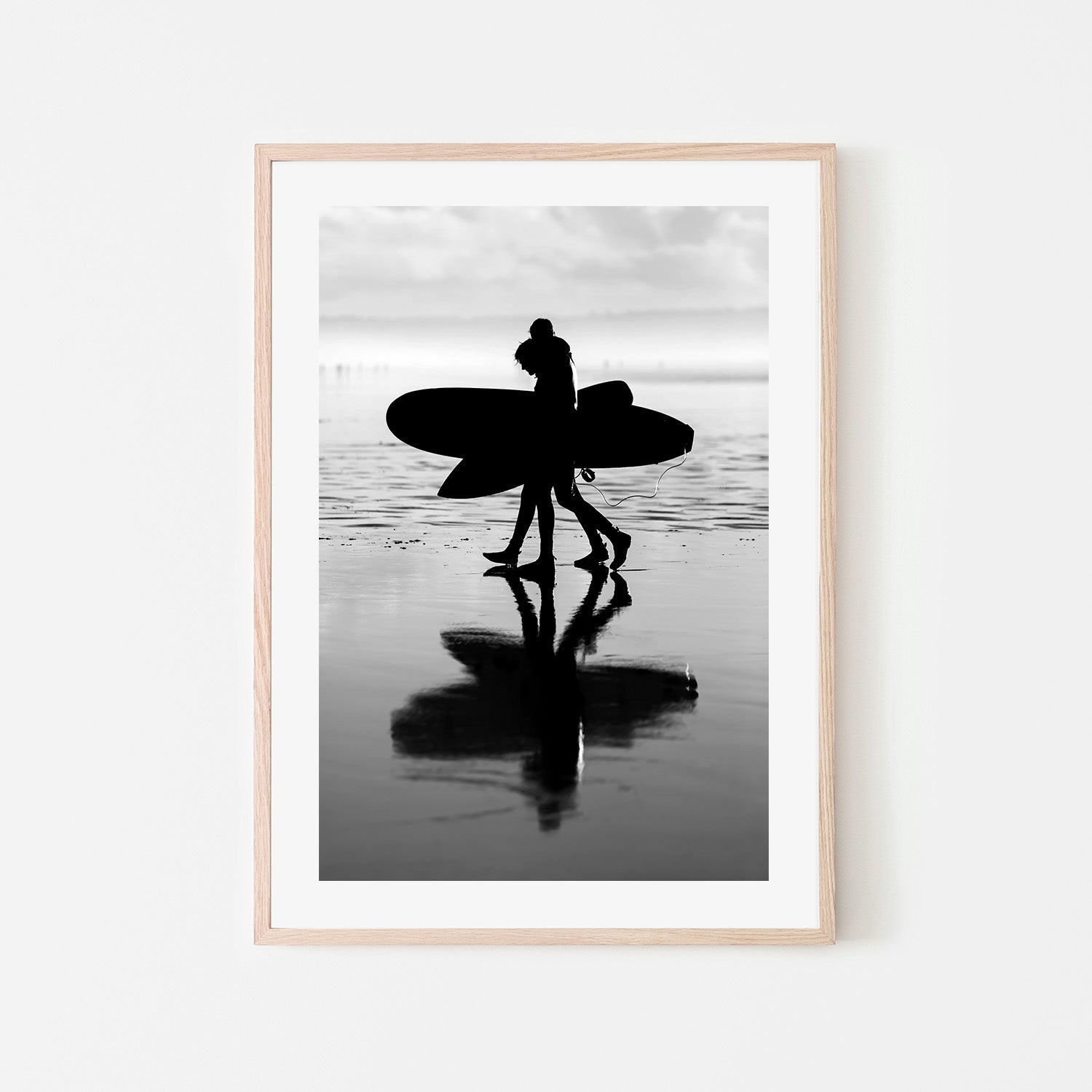 wall-art-print-canvas-poster-framed-Dream In Black And White-6