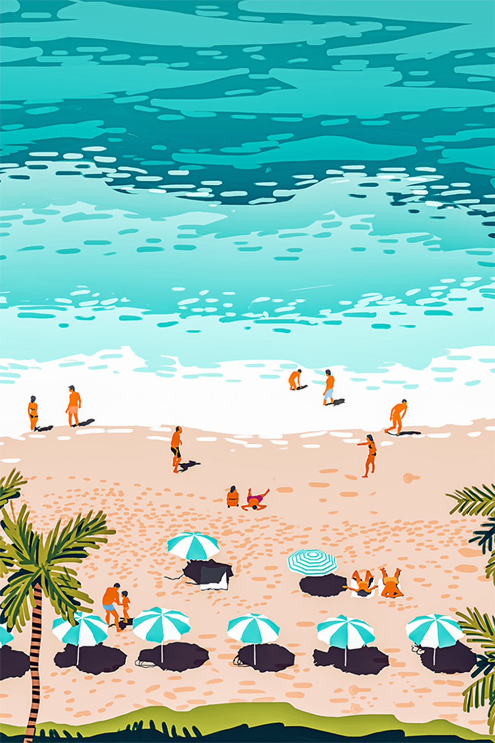 wall-art-print-canvas-poster-framed-Dream In Colors Borrowed From the Sea-1