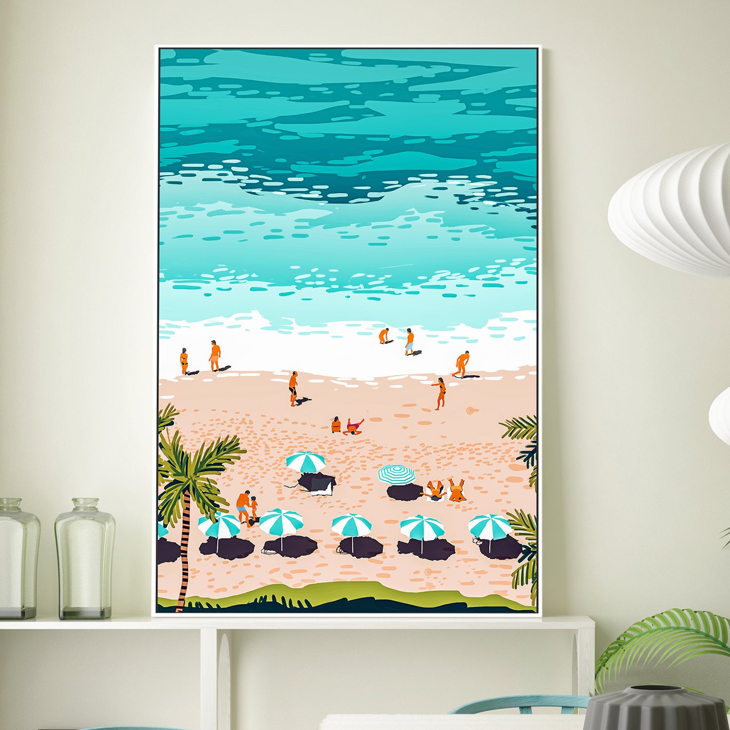 wall-art-print-canvas-poster-framed-Dream In Colors Borrowed From the Sea-2