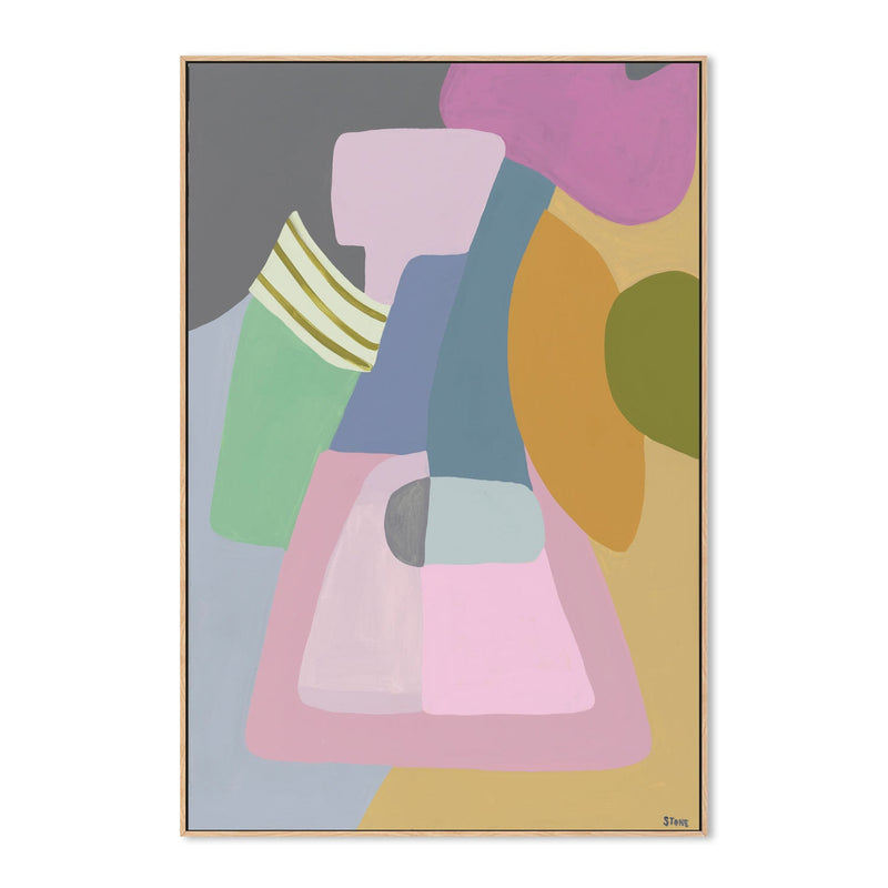 wall-art-print-canvas-poster-framed-Dreamy Contours, Style A , By Belinda Stone-GIOIA-WALL-ART
