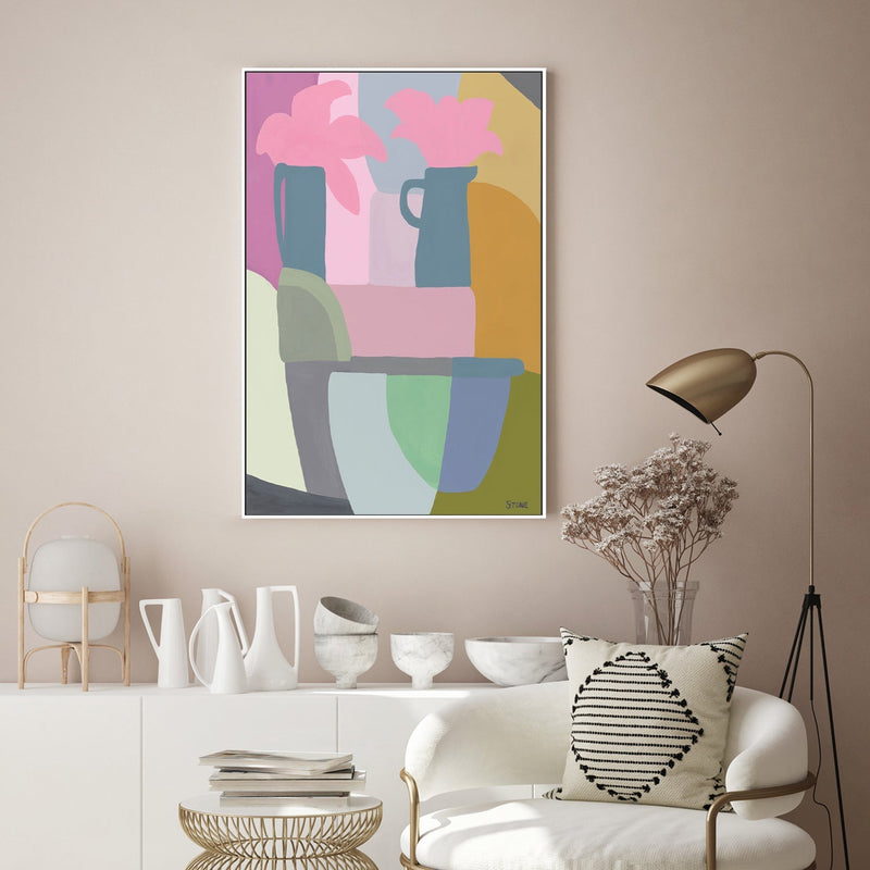 wall-art-print-canvas-poster-framed-Dreamy Contours, Style C , By Belinda Stone-GIOIA-WALL-ART