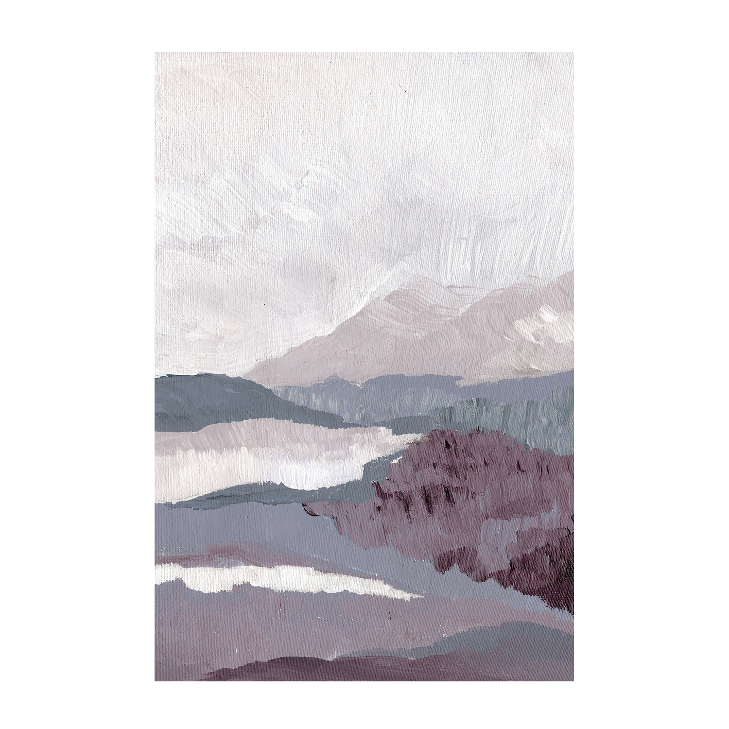 wall-art-print-canvas-poster-framed-Dreamy Style B & Dreamy Landscape Style B, Set Of 2 , By Nikita Jariwala-8