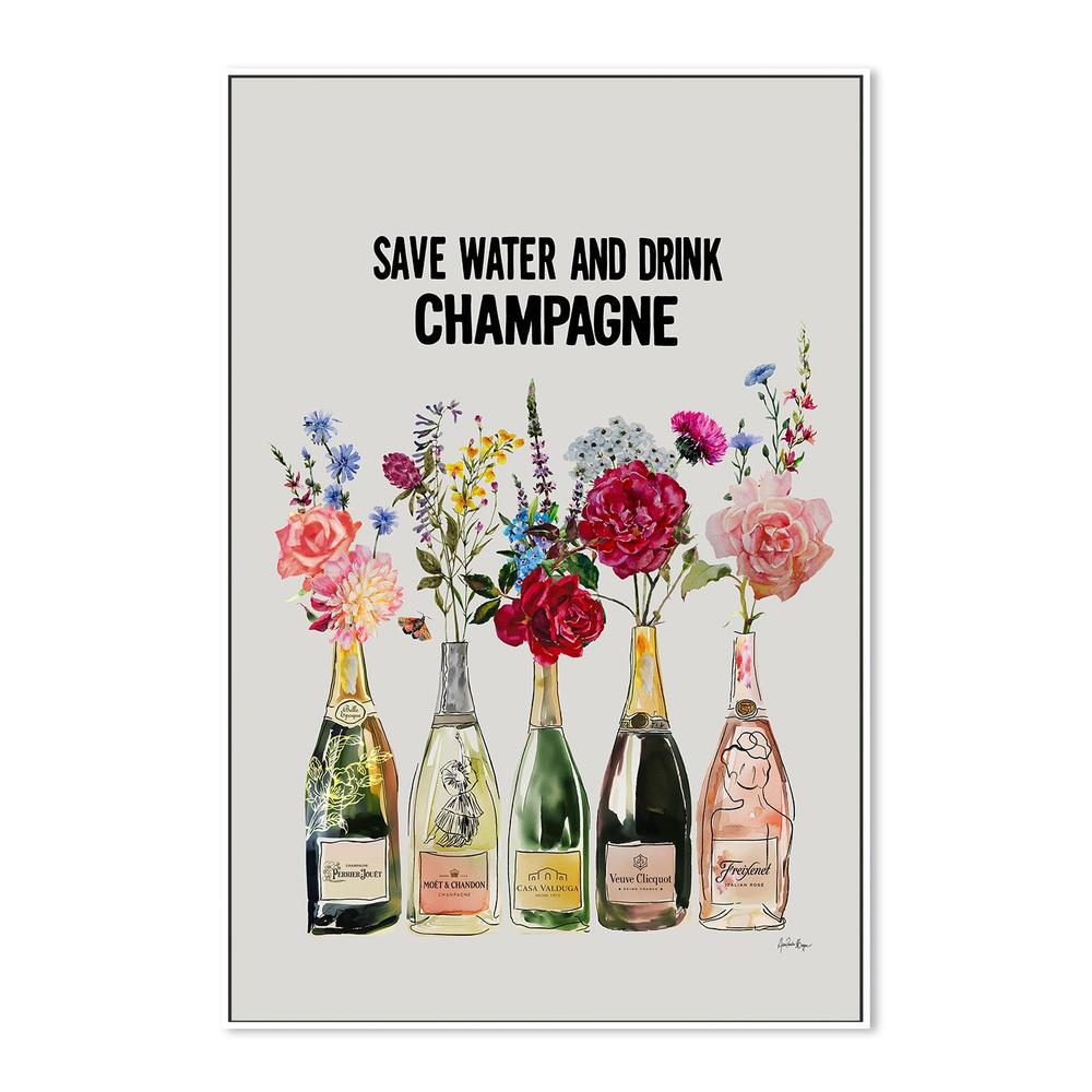 wall-art-print-canvas-poster-framed-drink champagne-4
