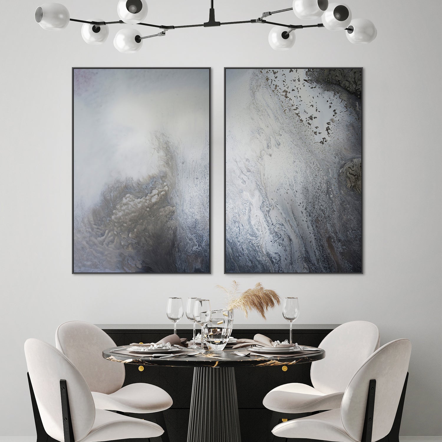 wall-art-print-canvas-poster-framed-Dune Dance, Style A & B, Set Of 2 , By Petra Meikle-7