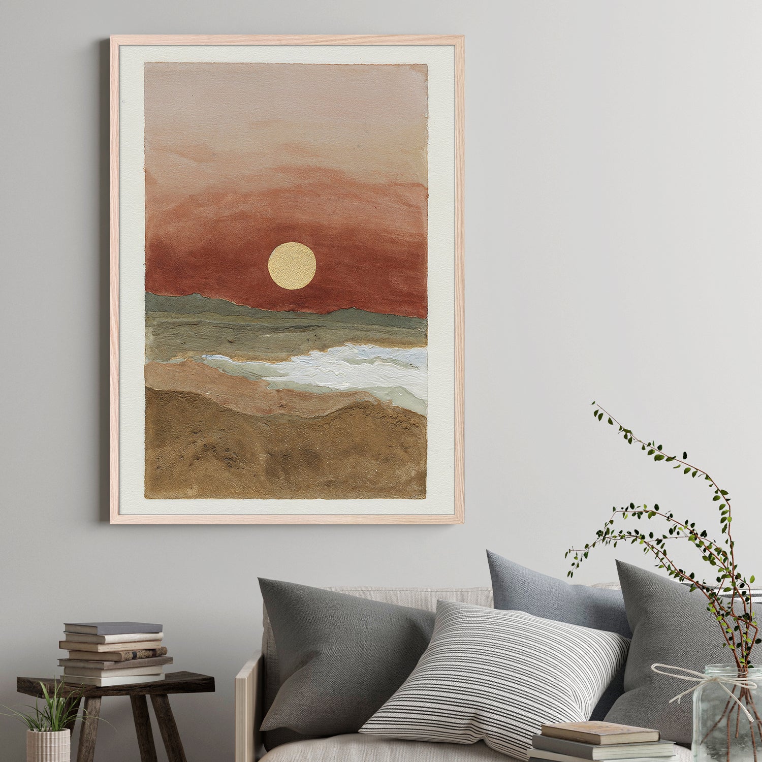 wall-art-print-canvas-poster-framed-Dusk Shore-9