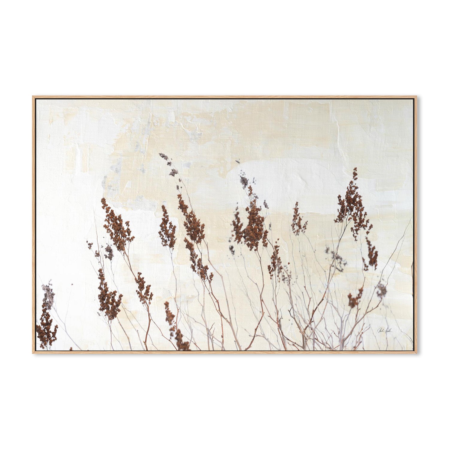 wall-art-print-canvas-poster-framed-Earth and Lime, Style A-4