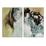 wall-art-print-canvas-poster-framed-Earthly Motion, Style A & B, Set Of 2 , By Petra Meikle-4