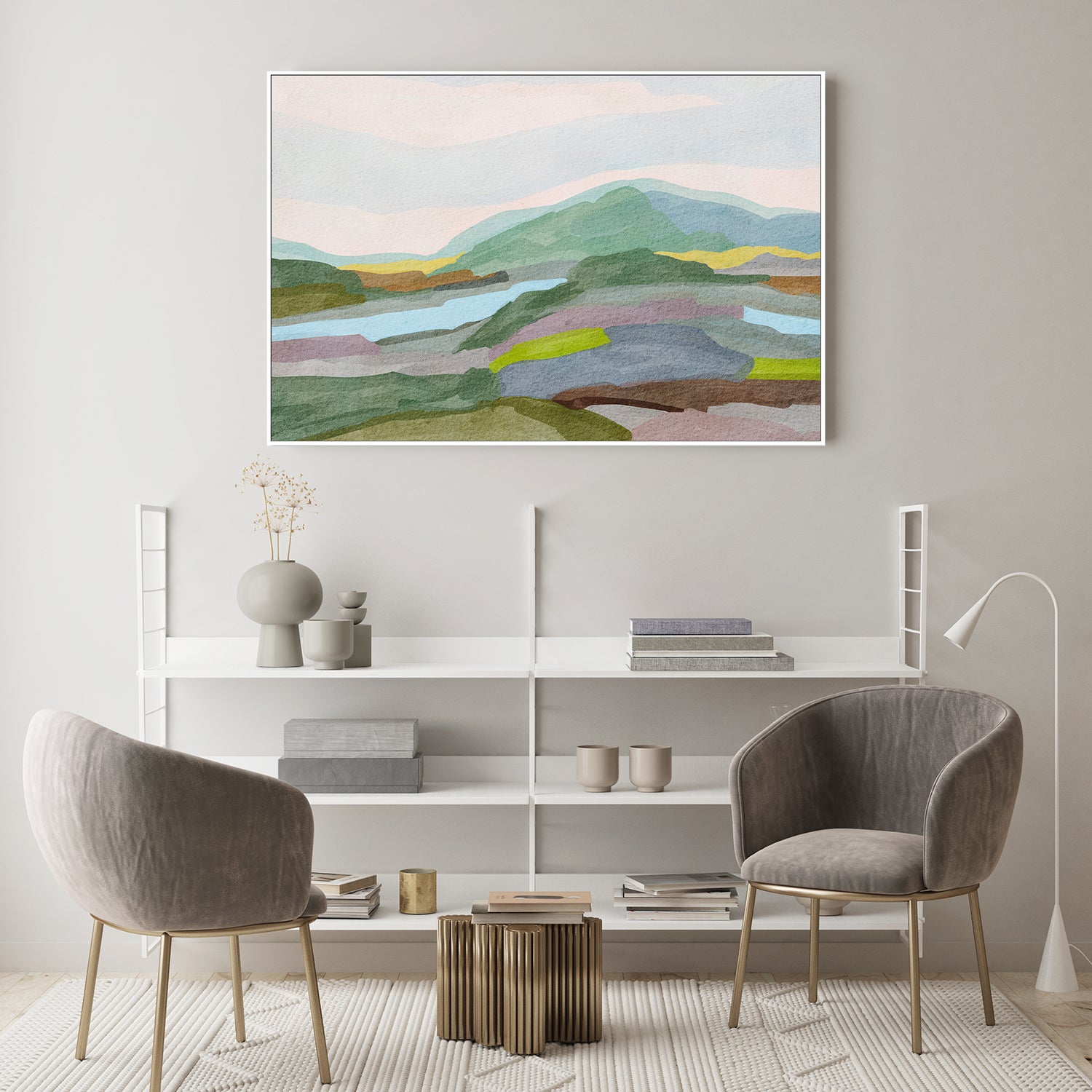wall-art-print-canvas-poster-framed-Earthy Tones Escape , By Nikita Jariwala-7