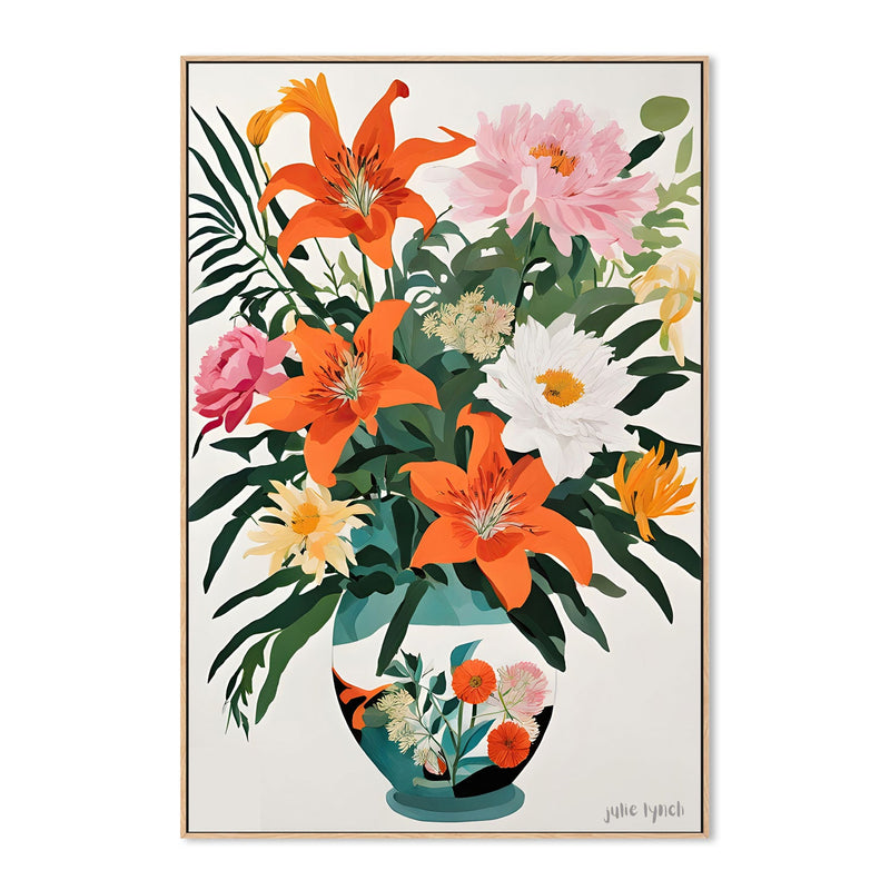 wall-art-print-canvas-poster-framed-Eastern Blooms , By Julie Lynch-4