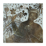 wall-art-print-canvas-poster-framed-Ebony, Zebra Calcite , By Amanda Skye-1