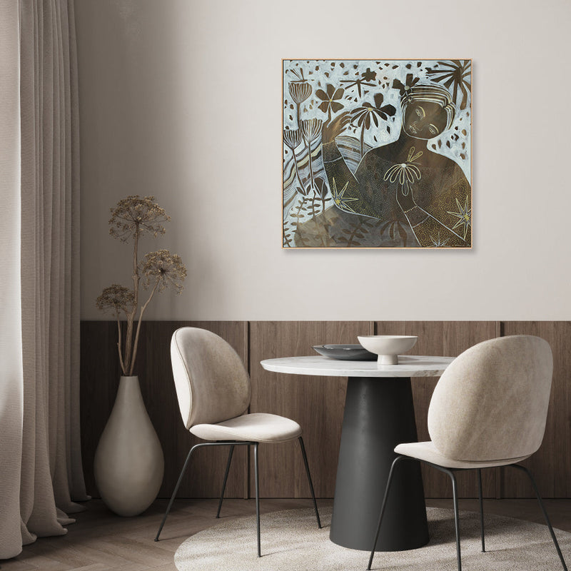 wall-art-print-canvas-poster-framed-Ebony, Zebra Calcite , By Amanda Skye-7