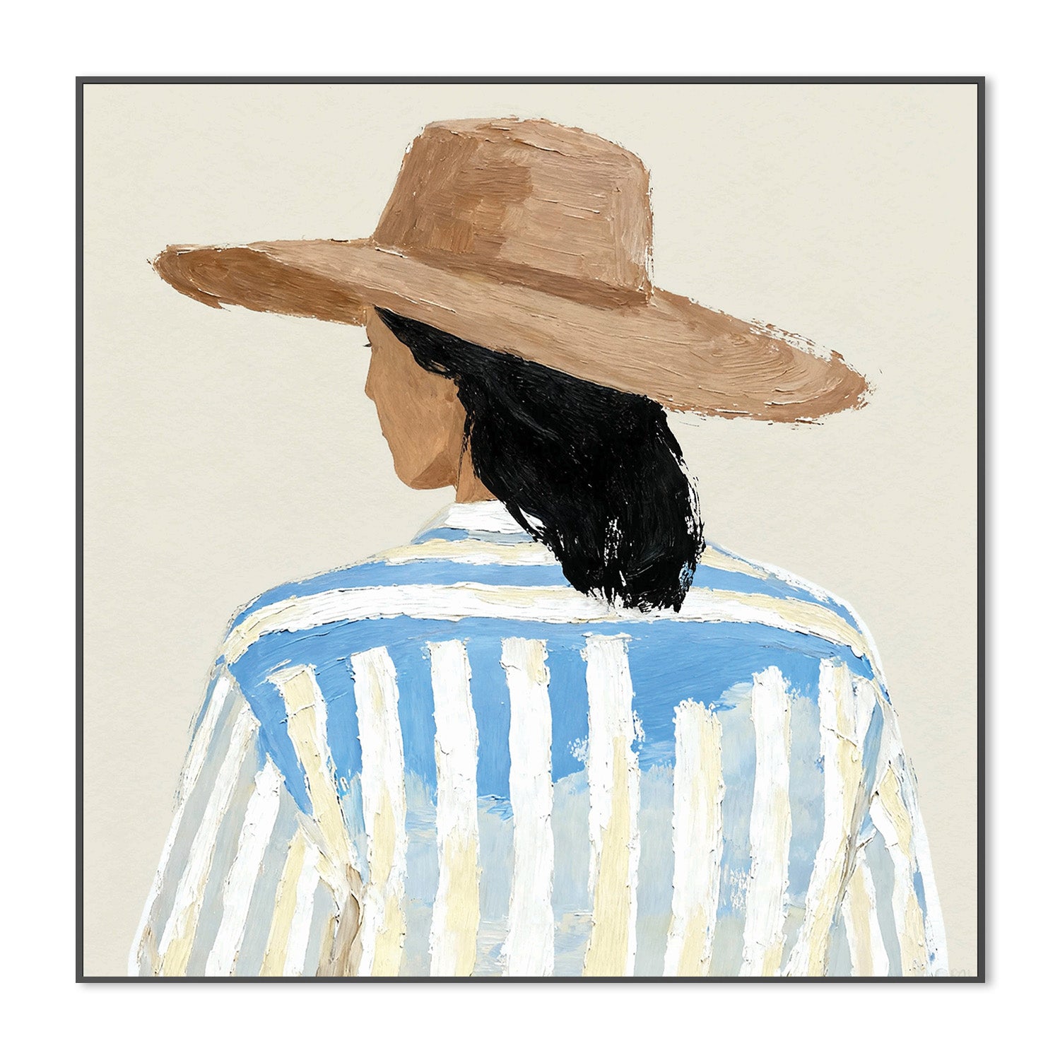wall-art-print-canvas-poster-framed-Edens Striped Shirt-3