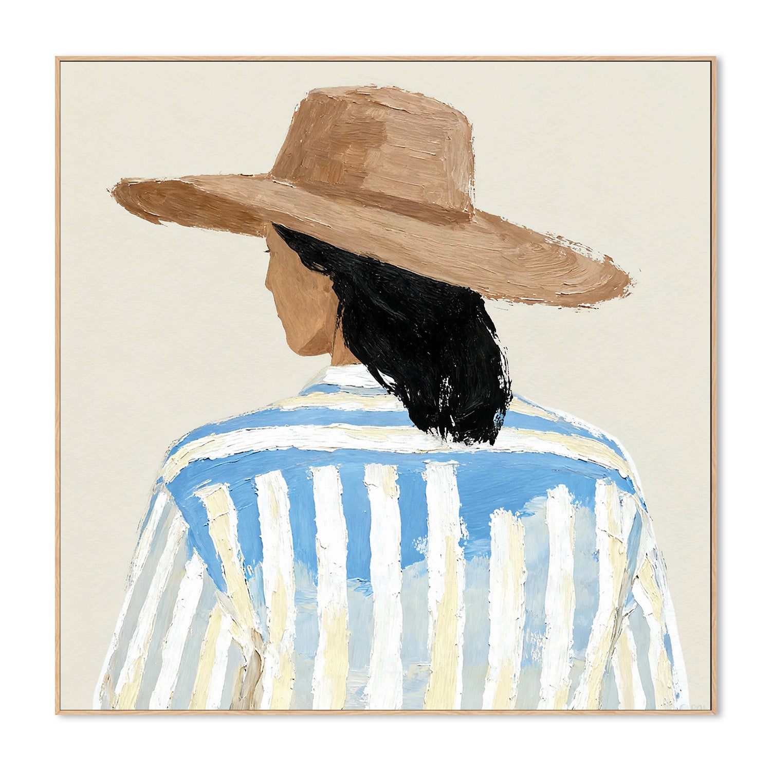 wall-art-print-canvas-poster-framed-Edens Striped Shirt-4