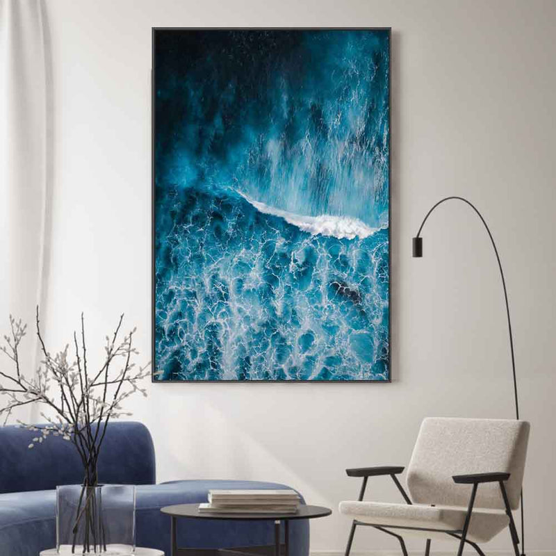 wall-art-print-canvas-poster-framed-Electric Wave, Yallingup , By Maddison Harris-2