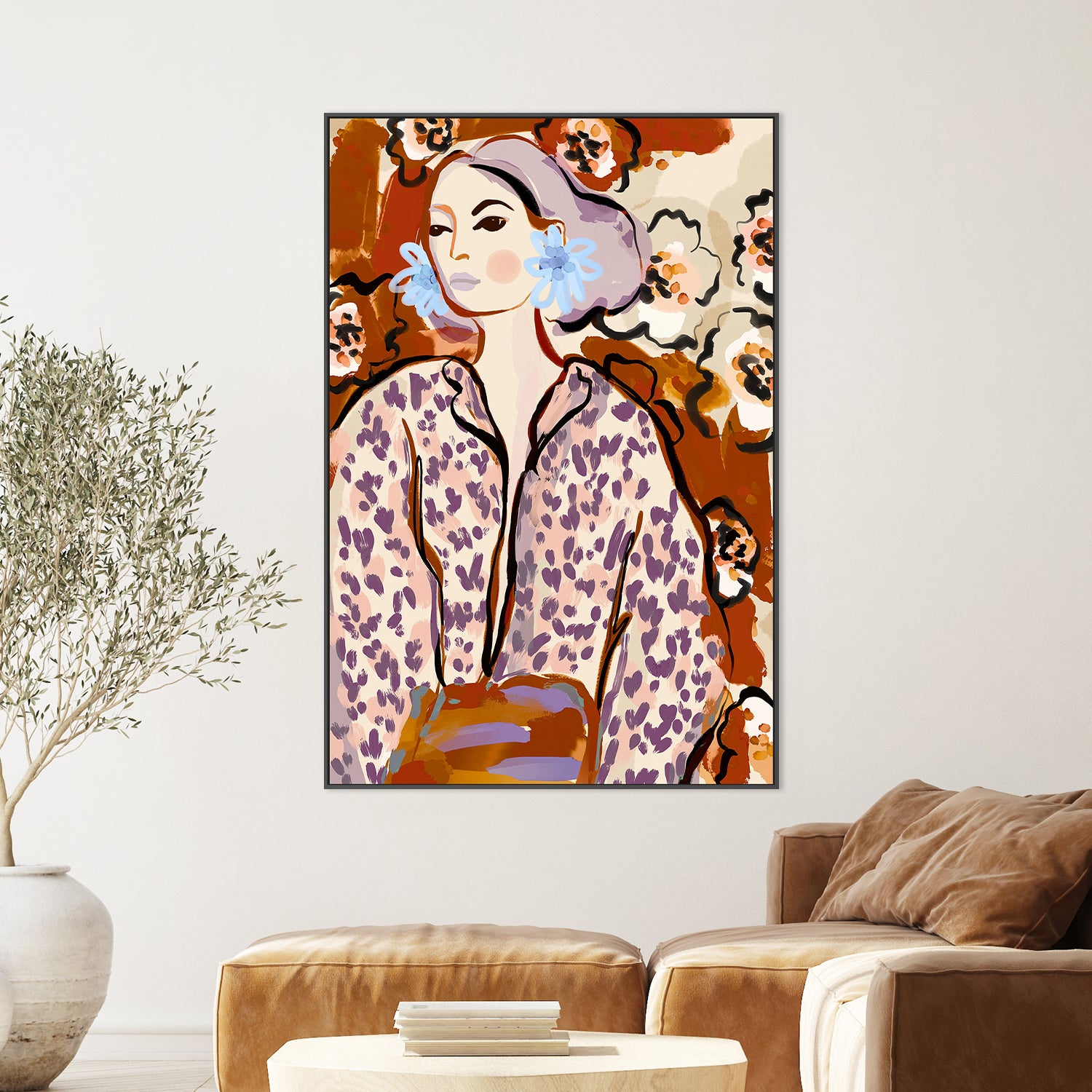 wall-art-print-canvas-poster-framed-Ember Gaze-2