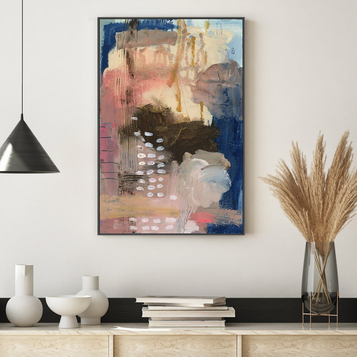wall-art-print-canvas-poster-framed-Embracing Glimmers , By Laura Horn-2