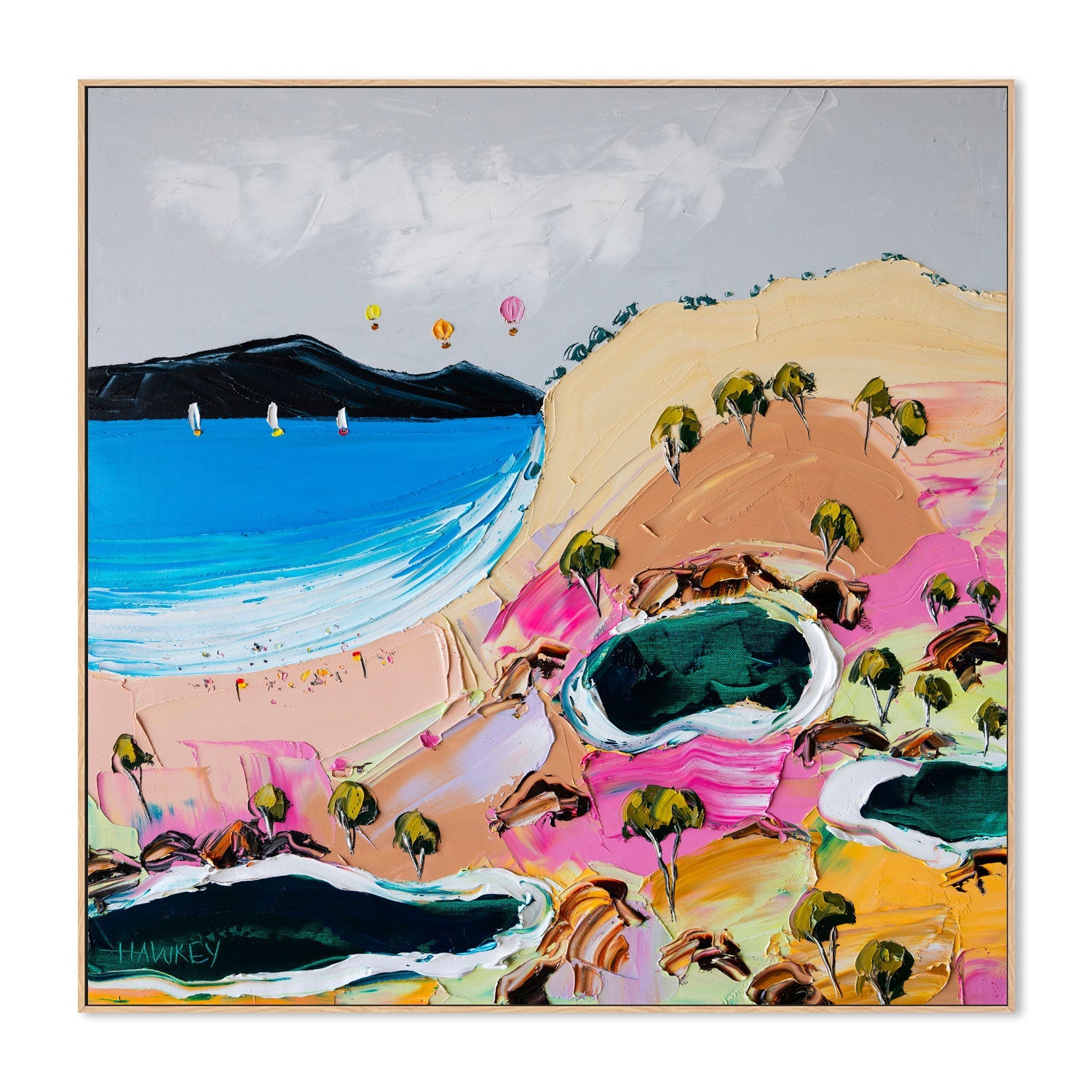 wall-art-print-canvas-poster-framed-Emerald Pools , By Angela Hawkey-4