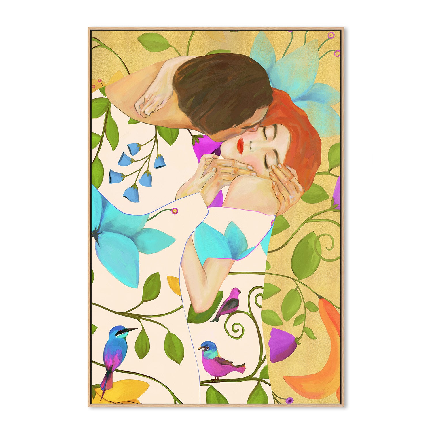wall-art-print-canvas-poster-framed-Enchanted Embrace-4