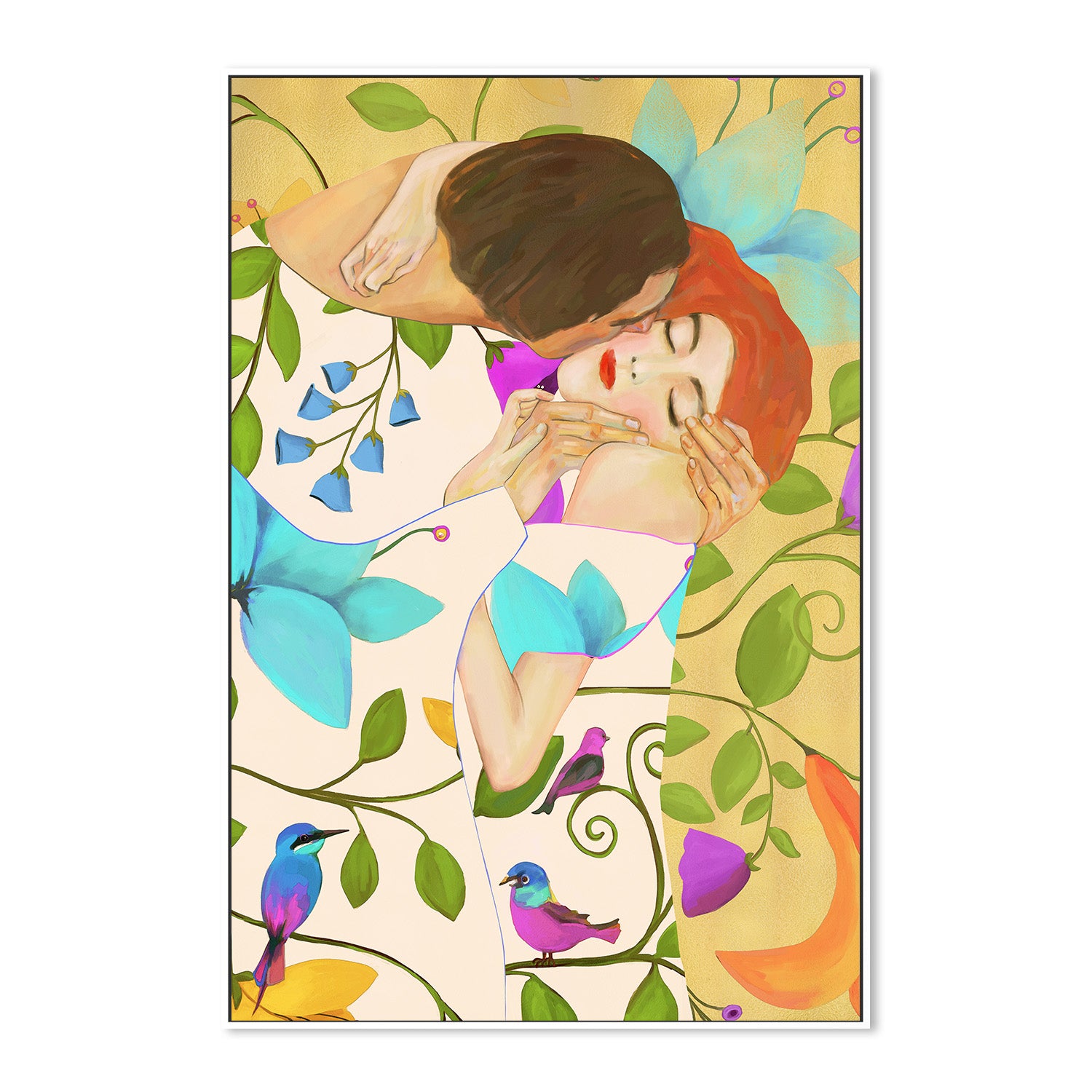 wall-art-print-canvas-poster-framed-Enchanted Embrace-5