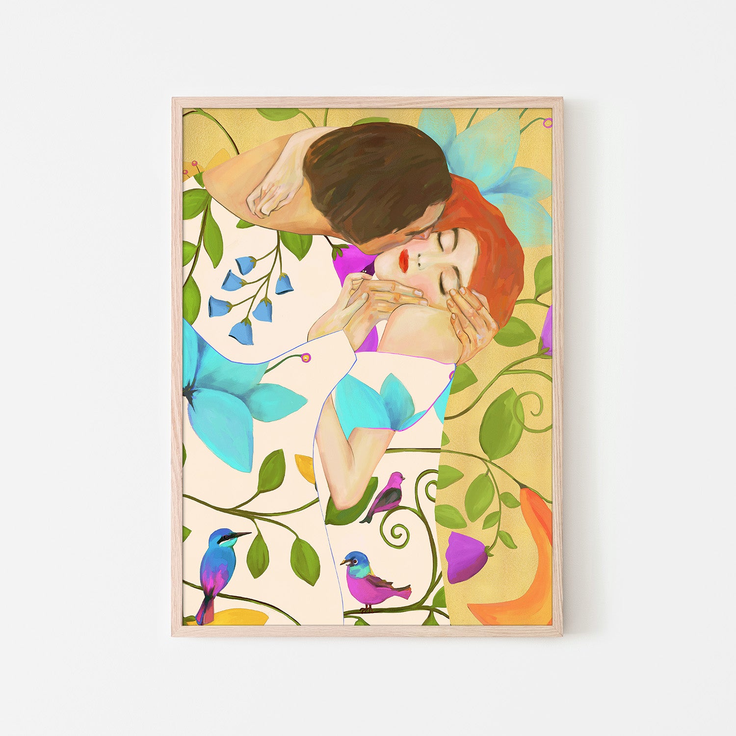 wall-art-print-canvas-poster-framed-Enchanted Embrace-6