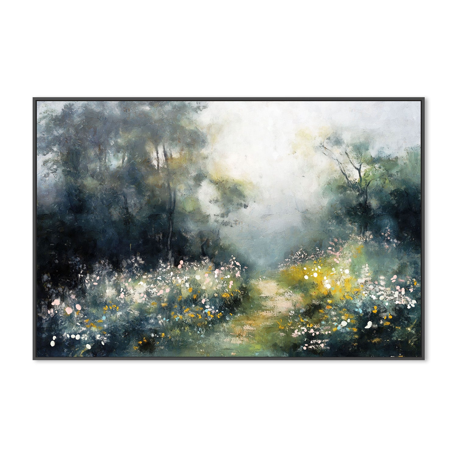 wall-art-print-canvas-poster-framed-Enchanted Forrest, Style A-3