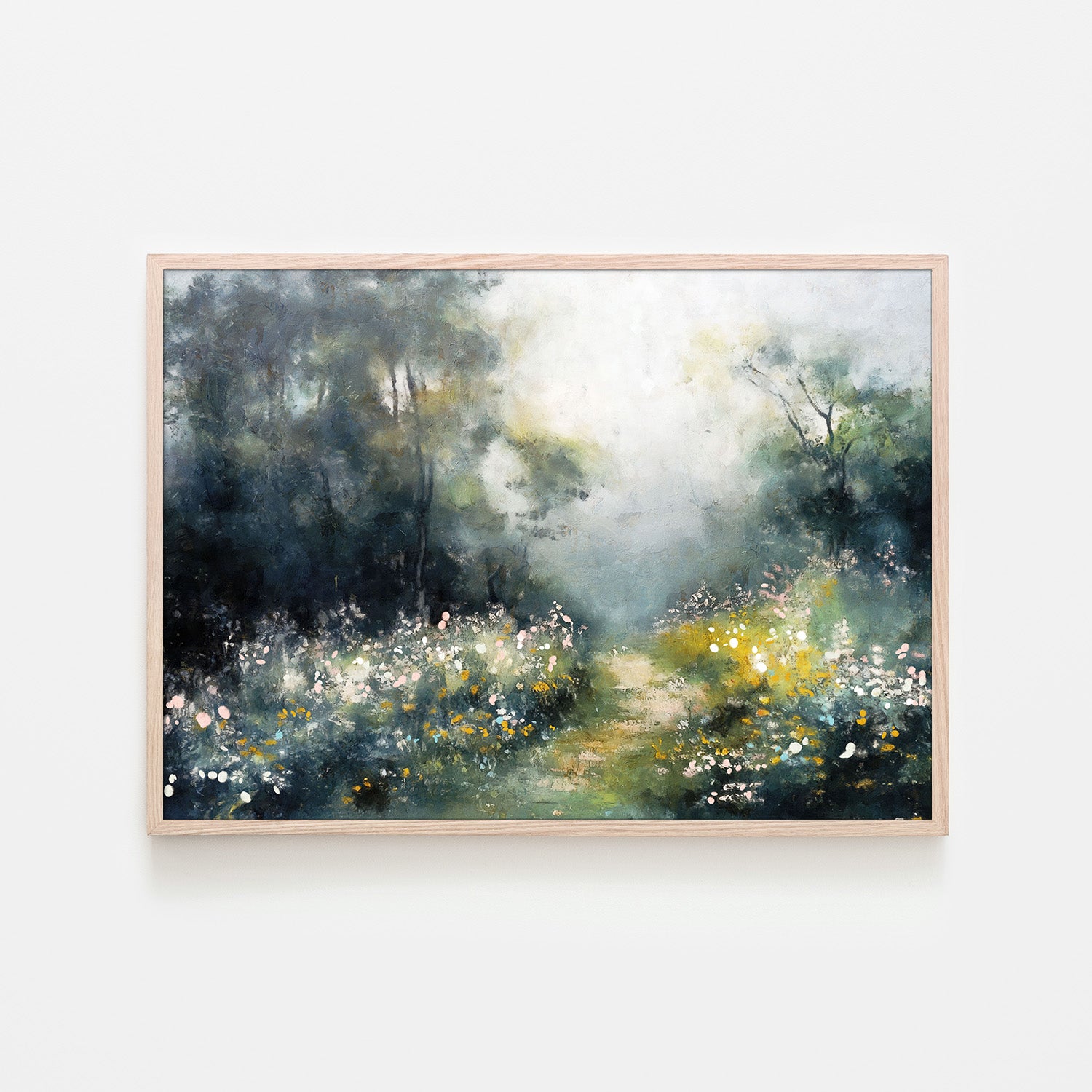 wall-art-print-canvas-poster-framed-Enchanted Forrest, Style A-6