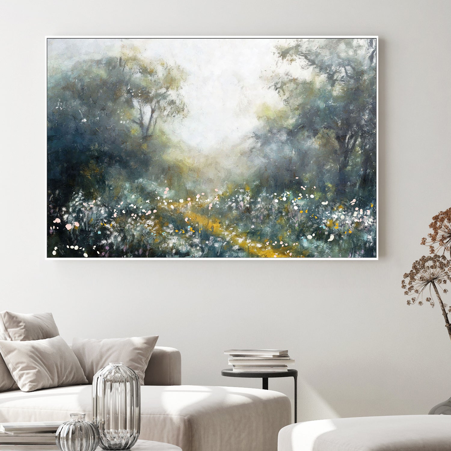 wall-art-print-canvas-poster-framed-Enchanted Forrest, Style B-2