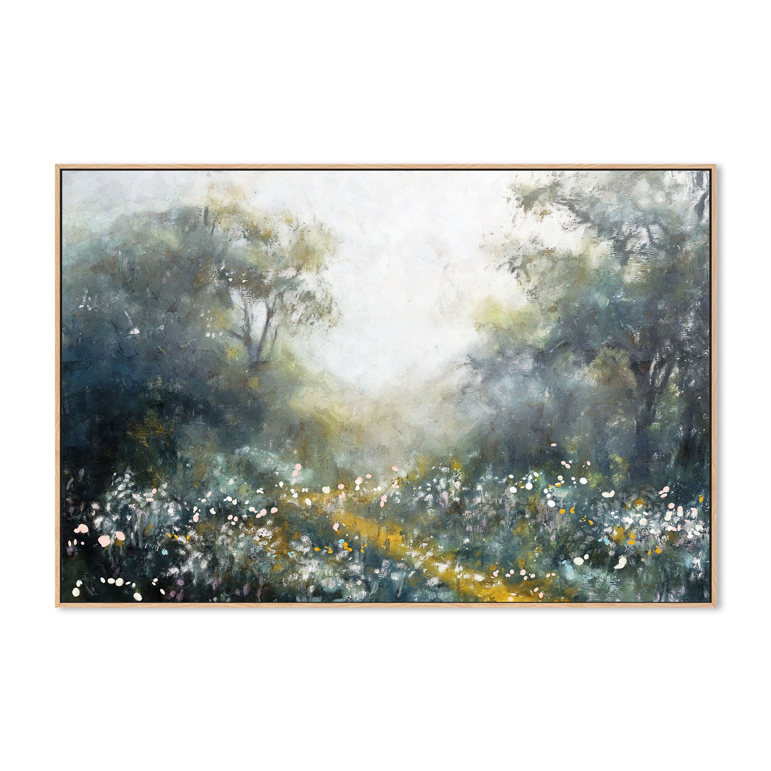 wall-art-print-canvas-poster-framed-Enchanted Forrest, Style B-4